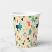 Moderne Getränke aus dem Mittelalter Pappbecher (Rückseite)