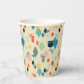 Moderne Getränke aus dem Mittelalter Pappbecher (Vorderseite)