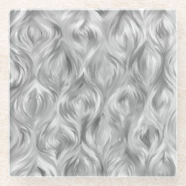 Moderne Getränke-Coaster für Grau und Weiß Glasuntersetzer