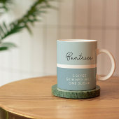 Moderne Getränkepräferenz klassisch Kaffeetasse