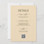 Moderne getrocknete Zitrusfrüchte Merry Little Bab Einladung (Rückseite)