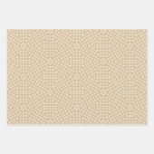 Moderne Gingham Patter Wrapping Paper Sheets Geschenkpapier Set (Vorderseite 2)