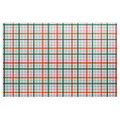 Moderne Gingham Weihnachten Grün und Rot Stoff (Fat Quarter (45,7 x 55,9 cm))