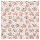 Moderne Ginkgoblatt-Muster Stoff (Muster)