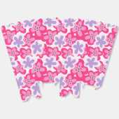 Moderne Girl Pink Lila floral Trendy Tropical Geschenkschachtel (Ungeklappt)
