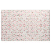 Moderne Girly Blush Rose Gold Black Polka Dots Stoff (Fat Quarter (45,7 x 55,9 cm))