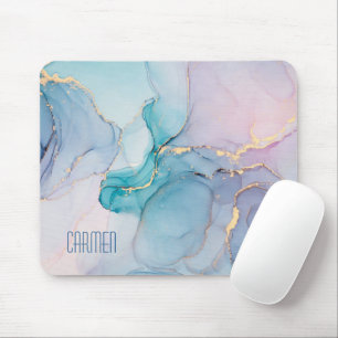 Moderne Girly Elegante Einfache Bezeichnung Mousepad