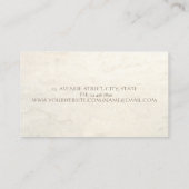 Moderne Girly Funny, Vögel in Liebe Visitenkarte (Rückseite)