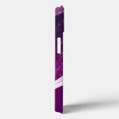 Moderne Girly Lila stilvoll Case-Mate iPhone Hülle (Rückseite / Rechts)