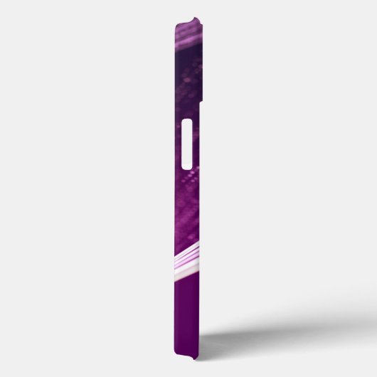 Moderne Girly Lila stilvoll Case-Mate iPhone Hülle (Rückseite / Rechts)