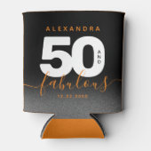 Moderne Girly Orange 50 und fabulous Dosenkühler (Vorderseite)