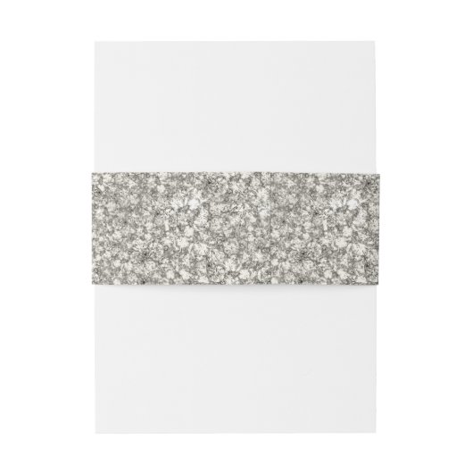 Moderne Glam Wedding Einladung Bly Band (Rückseitenbeispiel)