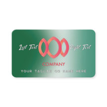 Moderne, glänzende, metallisch grüne Vorlage