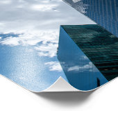 Moderne Glas Fotodruck (Ecke)