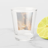 "Moderne Glasdesigns" Schnapsglas (Rückseite)