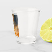 "Moderne Glasdesigns" Schnapsglas (Rechts)