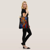 Moderne Glasmalerei Drei Weise Männer Tasche (Am Model)