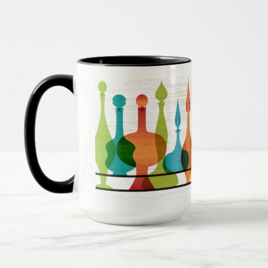 Moderne Glasvasen aus dem Mittelalter Tasse (Links)
