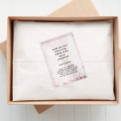 Moderne Glitzer Discount Card Rabattkarte