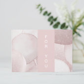 Moderne Glitzer Geschenkgutscheine Flachkarte (Stehend Vorderseite)