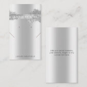 Moderne Glitzer Ohrring-Display-Karte Visitenkarte (Vorne/Hinten)