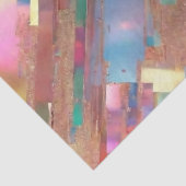 Moderne Glitzer Opal Holographic Collection Seidenpapier (Ausschnitt)