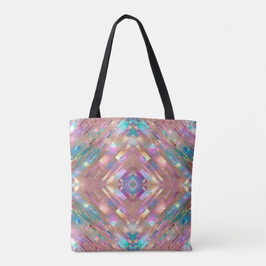 Moderne Glitzer Opal Holographic Collection Tasche (Rückseite)