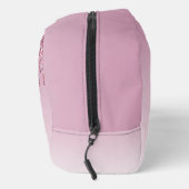 Moderne Glitzer Tropfen Personalisiert Monogramm N Waschbeutel (Rechts)