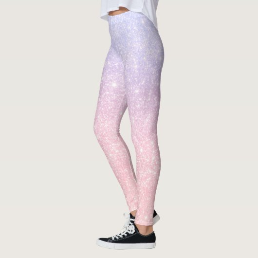 Moderne Glitzern Girly Leggings (Links)