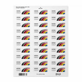 Moderne glückliche Familie | INDIVIDUELLE NAME RÜC (Vorne)