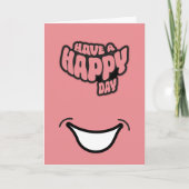 Moderne glückliche (Geburtsstunde) geklappte Grußk Karte (Vorderseite)