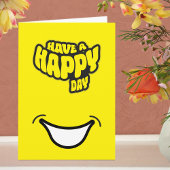 Moderne glückliche (Geburtsstunde) geklappte Grußk Karte