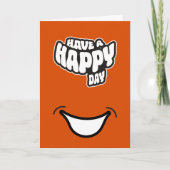 Moderne glückliche (Geburtsstunde) geklappte Grußk Karte (Vorderseite)