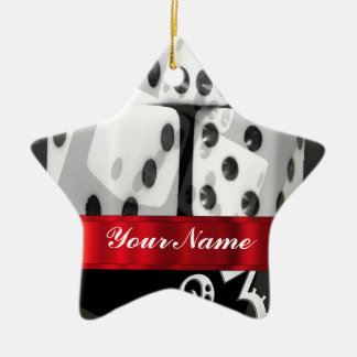Moderne Glücksspiele Keramik Ornament