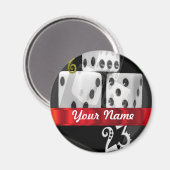 Moderne Glücksspiele Magnet (Vorderseite/Rückseite)