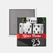 Moderne Glücksspiele Magnet (Vorderseite/Rückseite)