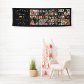 Moderne GLÜCKWUNSCH GRAD 53 Foto Collage Banner (Insitu)