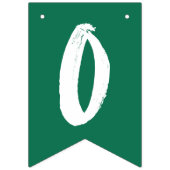 Moderne Glückwunsch Grad Green Abschluss Wimpelkette (Dritte Fahne)