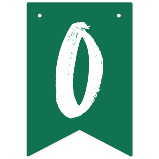 Moderne Glückwunsch Grad Green Abschluss Wimpelkette (Dritte Fahne)