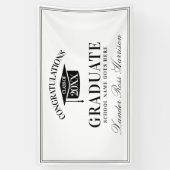 Moderne Glückwünsche Graduate Banner (Vertikal)