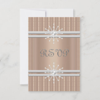 MODERNE GOLD CRYSTAL RIPPAL UAWG RSVP KARTE