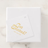 Moderne Gold Foil Minimalistisch begeistern Geschenkanhänger (Mit Box)