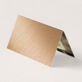 Moderne Gold Foil Script Foto Save the Date Card Visitenkarten (Rückseite)