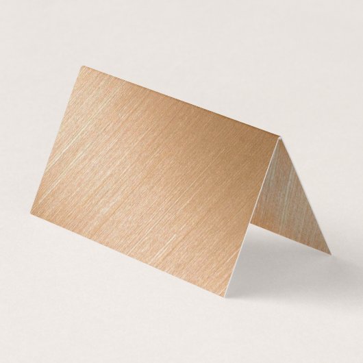 Moderne Gold Foil Skripte ändern das Datum der Kar Visitenkarten (Rückseite)