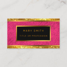 Moderne Gold Glitzer Pink Linde