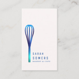 Moderne Gold Glitzer Whisky Bakery Business Card Visitenkarte