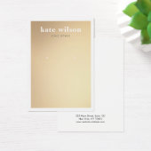 Moderne Gold Gradient Earring Display Card (Schreibtisch)