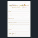Moderne Gold LGBTQ Hochzeitsberatung und Wünsche<br><div class="desc">Die LGBTQ Advice & Wishings Blätter sind einfach, gold und weiß, modern, minimalistisch, handschriftlich. Sie sind perfekt für Ihr Brautparty, Probe Dinner oder Hochzeitsessen. Die Menschen werden die Liebe haben, die Anweisungen zu bekommen - sie machen es so einfach, liebende Ratschläge und gute Wünsche verlassen. Sie werden noch auf Jahre...</div>