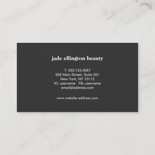 Moderne Gold, Schwarz, Rosa Geometrie 6 Punch Loya Treuekarte (Rückseite)