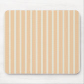 Moderne gold- und creme-gestreifte Mauspad (Vorne)